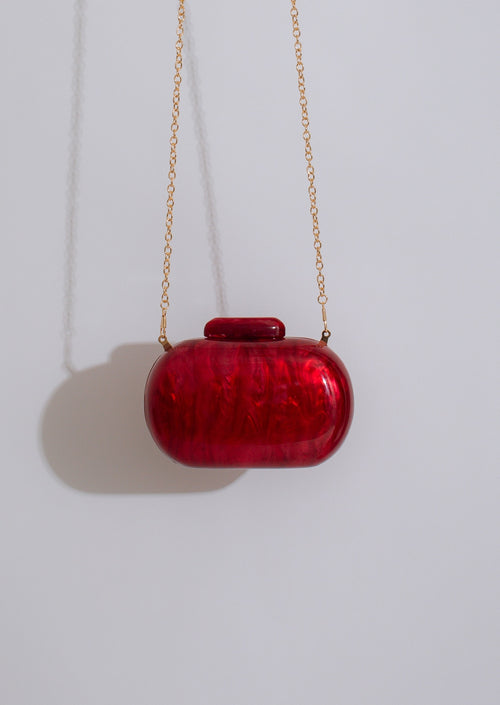 Dancing The Night Handbag Red