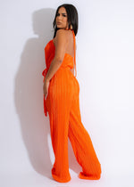 Saving All My Love Jumpsuit Orange