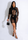 My Love Is Your Love Mesh Mini Dress