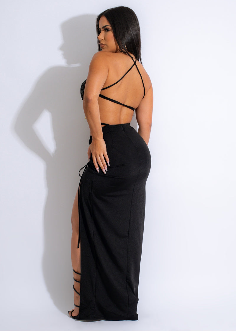 Beauty Sequin Maxi Dress