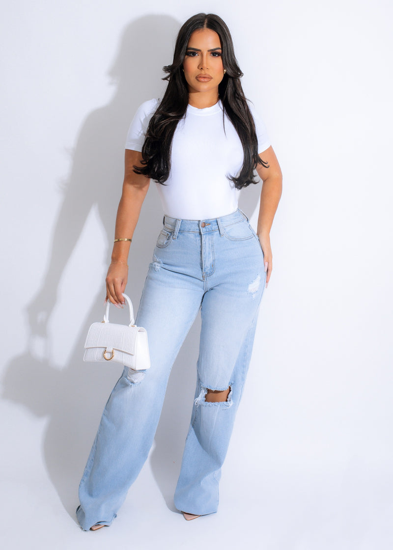 Fire We Make Bodysuit White