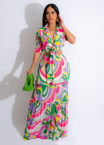 How Sweet Of You Skirt Set Green