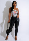 Live To Ride Bodysuit White