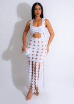 Just Over You Maxi Dress White