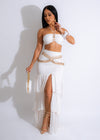 Your Bad Habit Chain Skirt Set