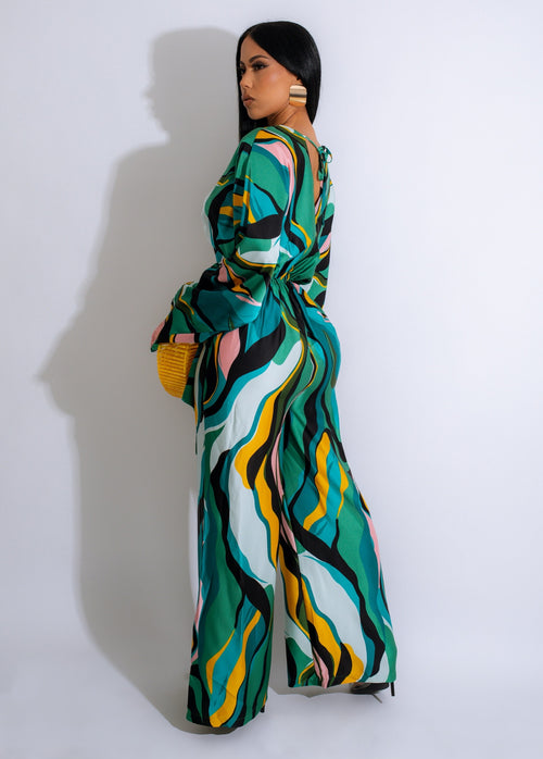 Match My Vibe Satin Jumpsuit