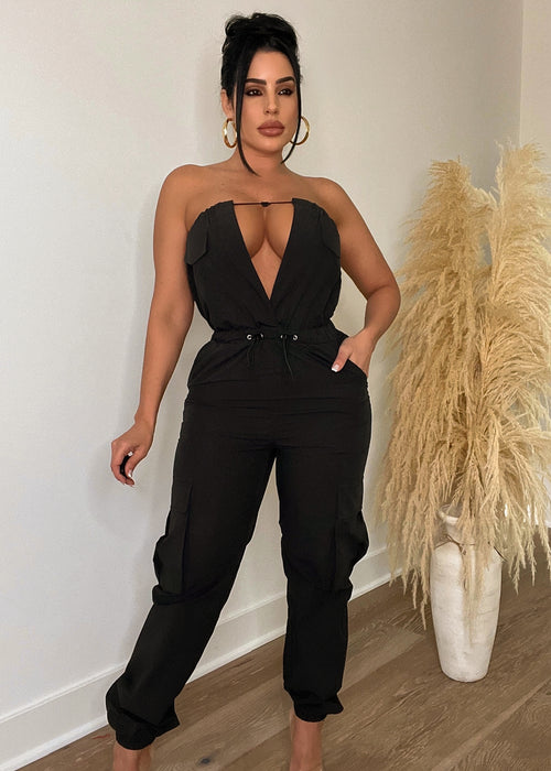 Beautiful Lies Jumpsuit Black