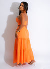My Love In The Summer Skirt Set Orange