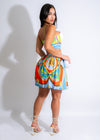 Treasure Of Light Skirt Set White