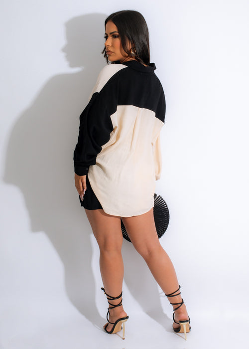 Lost In Your Eyes Linen Short Set