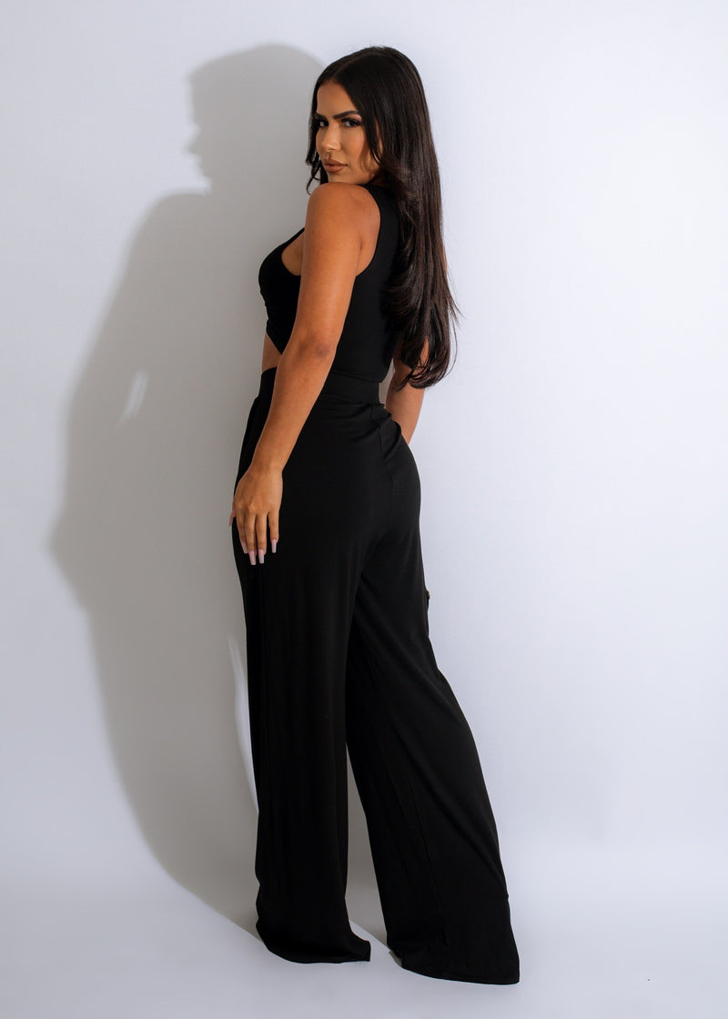 Your Beauty Pant Set Black