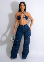 Groovy Baby Denim Pant Set