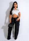 Salty Crop Top White