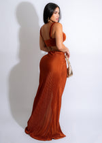 Looking For Me Skirt Set Rust