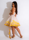 Princess Perfection Mini Dress Nude