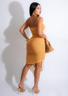 She Could Never Mini Dress Orange