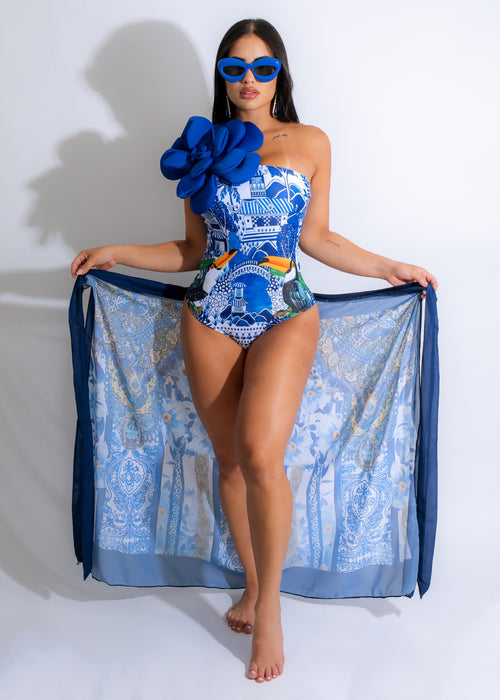 Blessed Flower Swimsuit Set