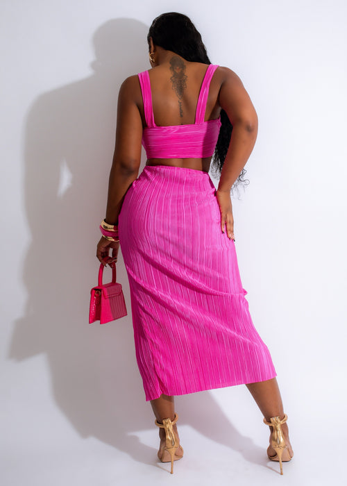 It's My Favorite Skirt Set Pink