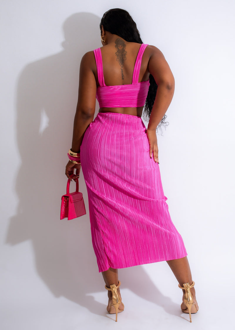 It's My Favorite Skirt Set Pink
