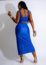 It's My Favorite Skirt Set Blue