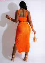 It's My Favorite Skirt Set Orange