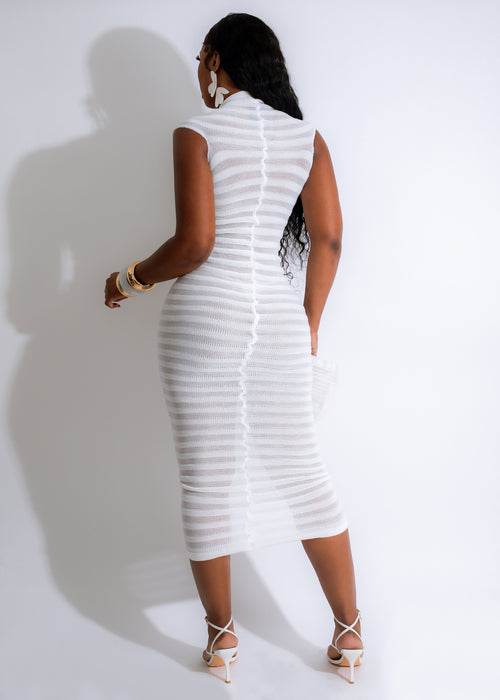 The Love I Dreamed Of Crochet Maxi Dress White