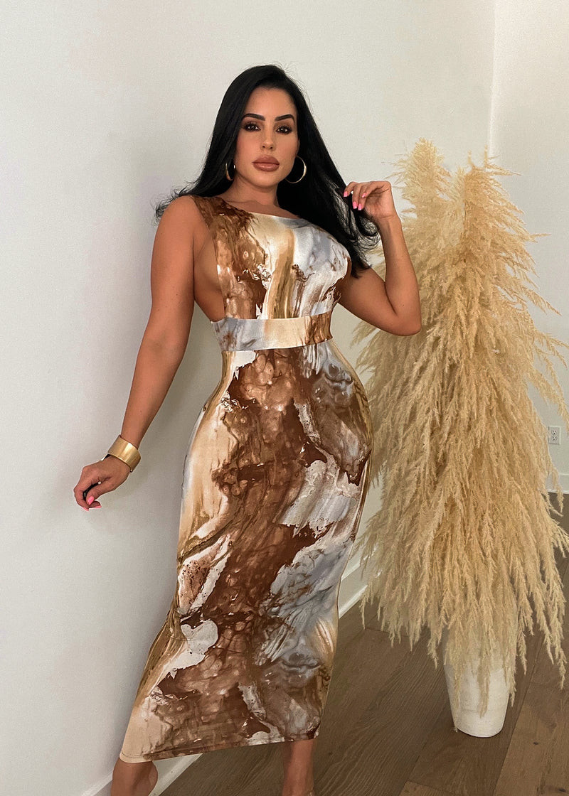 More To The Story Maxi Dress