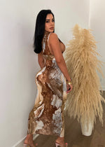 More To The Story Maxi Dress