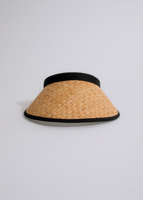 Lure Distraction Visor Hat Black