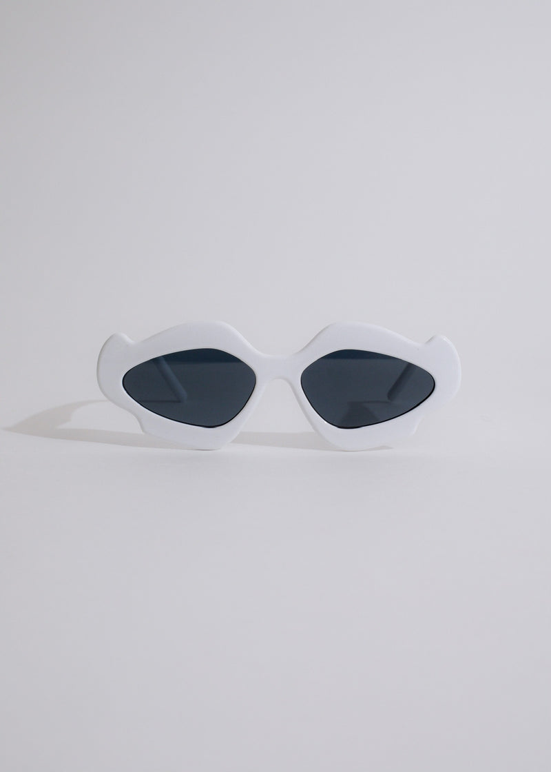 On Fire Sunglasses White