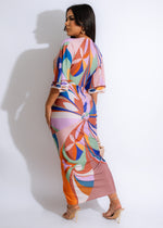 Fine Art Midi Dress