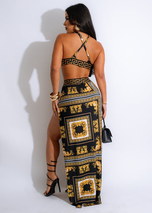 On Your Side Skirt Set