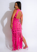 Just Over You Maxi Dress Pink