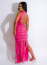 Just Over You Maxi Dress Pink