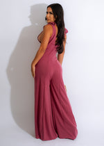 Something Simple Jumpsuit Pink