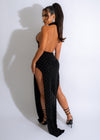 Forever Young Glitter Mesh Maxi Dress