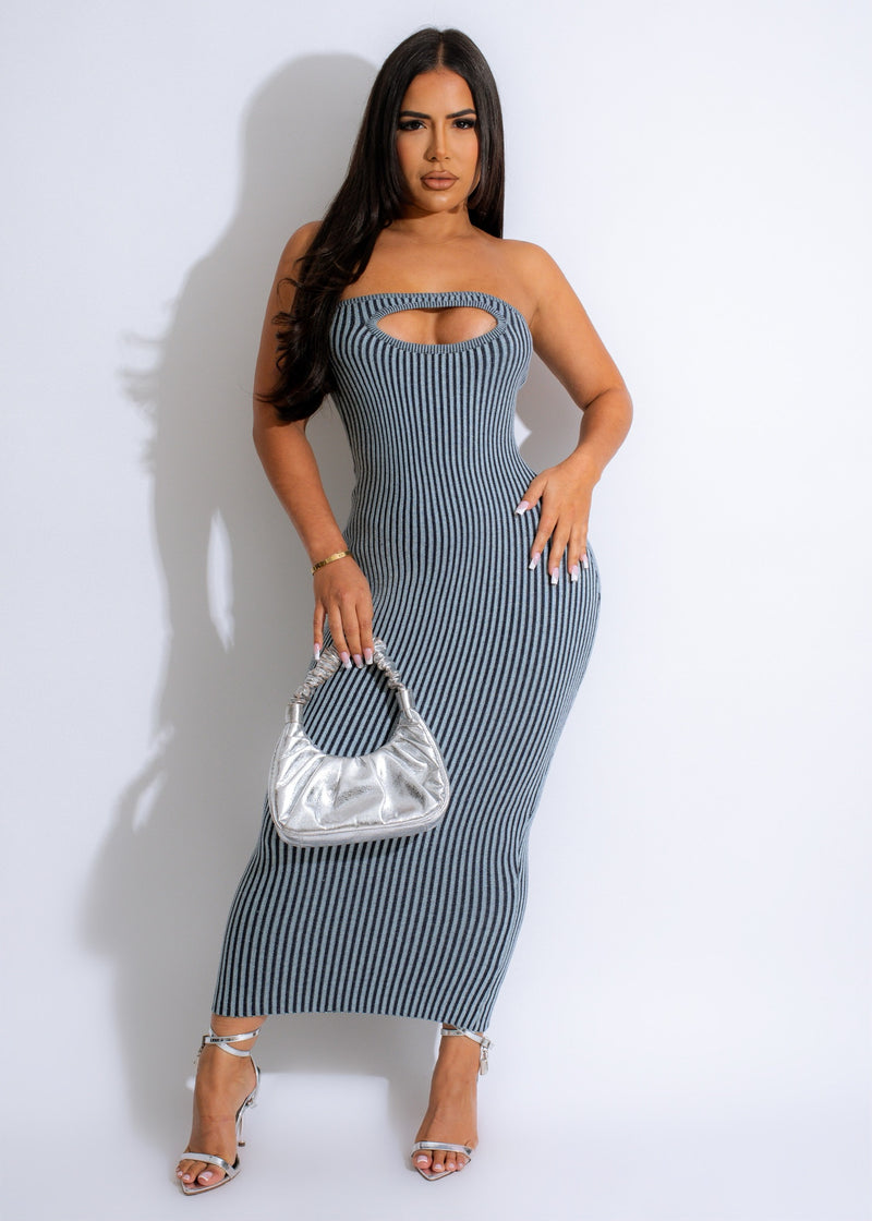 What A Girl Wants Sweater Midi Dress