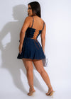 Blow Me Denim Skirt Set