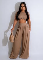 Living The Best Life Legging Set Nude