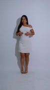 Sola Muse Mini Dress Nude