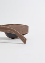 Moving On Oval Sunglasses Brown