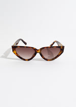 Only Me Sunglasses Oval Brown