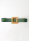  High-quality leather belt with a modern and minimalistic aesthetic 