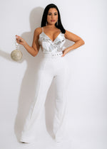 Someone Special Jumpsuit White