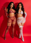 Touch Me Like You Do Lingerie Set White