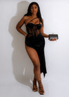 Sweet Promises Midi Dress Black