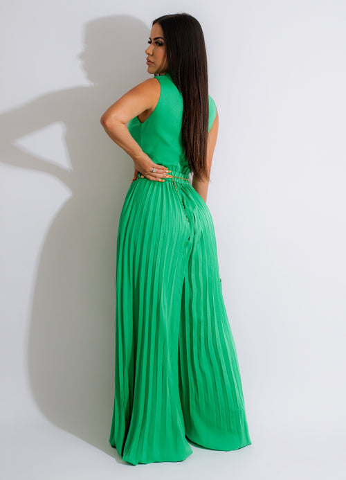 What's Love Jumpsuit Green