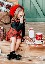 Santa's Little Helper Kids Skirt Set