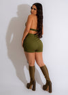 Safari Girl Short Set Green