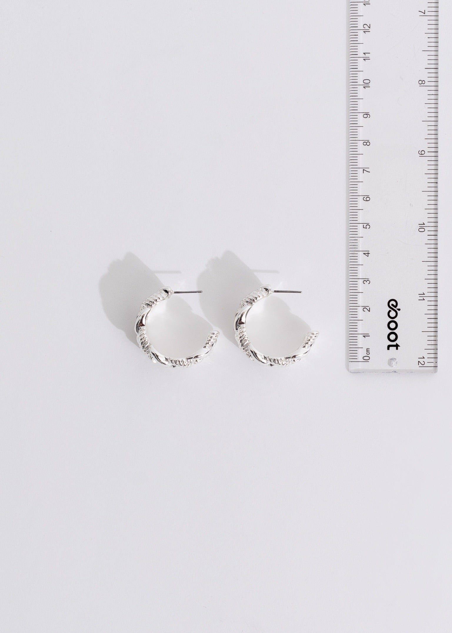 Envy Earrings Silver - Handcrafted silver drop earrings with intricate design and shine